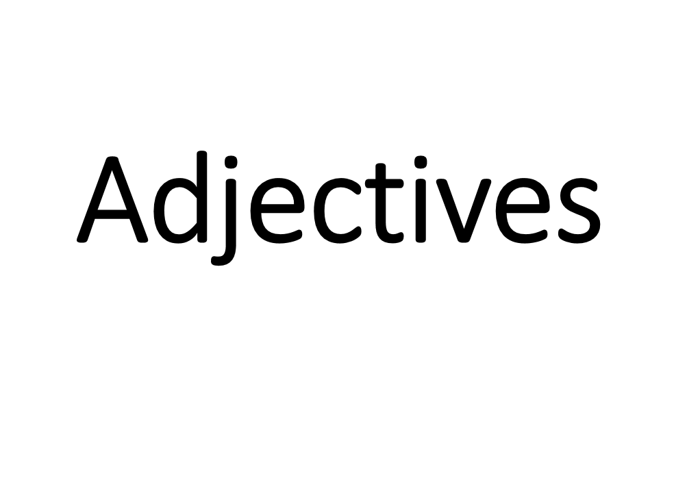 Adjectives for Negative Emotions » Daybreak English